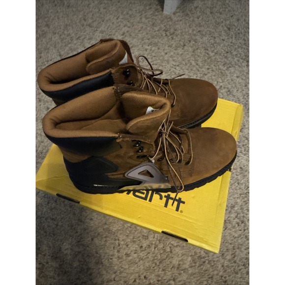 Carhartt Other - Carhartt Heritage Waterproof 6" Soft Toe Work Boot BISON BROWN OIL T🔥SALE DEAL